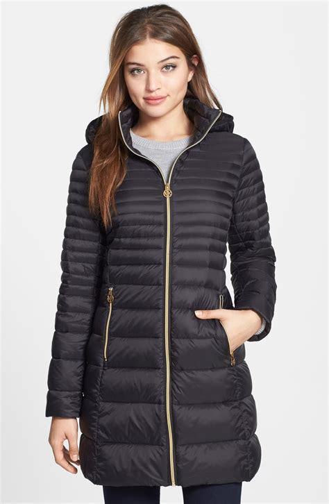 michael kors womens down coat|Michael Kors packable coat.